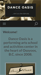 Mobile Screenshot of danceoasis.ca